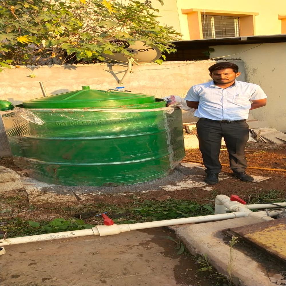 1 Cubic Meter Biogas Plant for domestic and household purpose