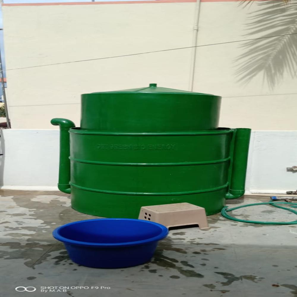 1 Cubic Meter Biogas Plant for domestic and household purpose