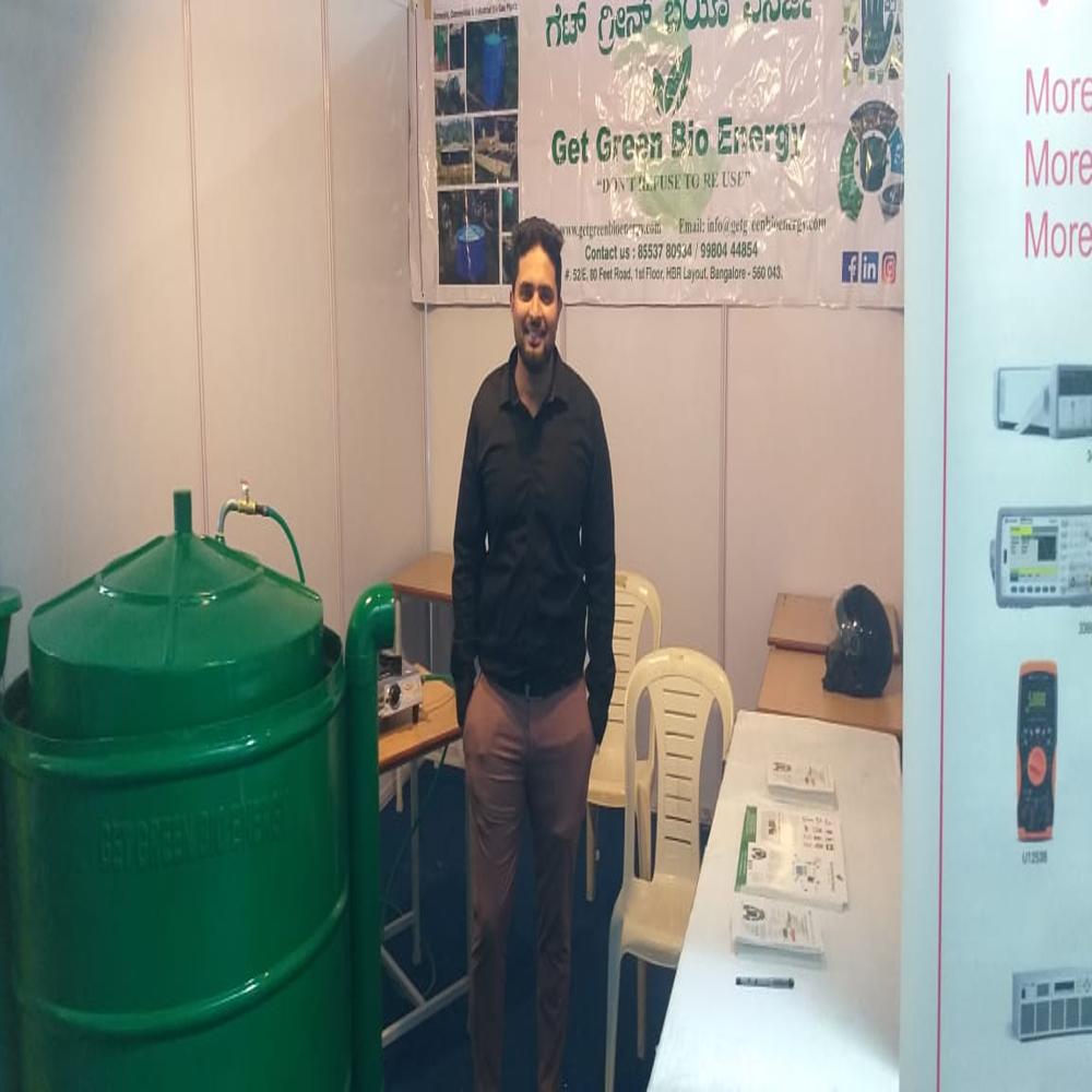 1.5 cubic meter Portable Domestic Biogas Plant