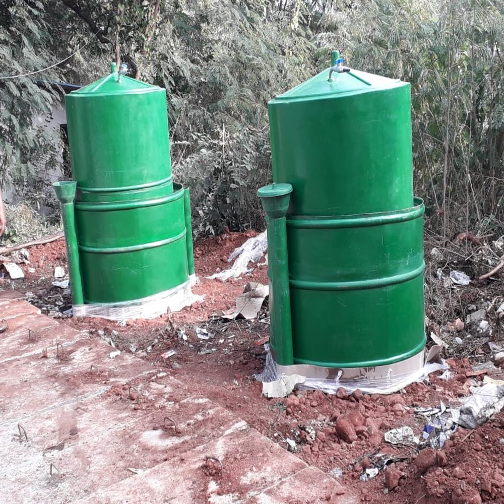 1.5 cubic meter Portable Domestic Biogas Plant