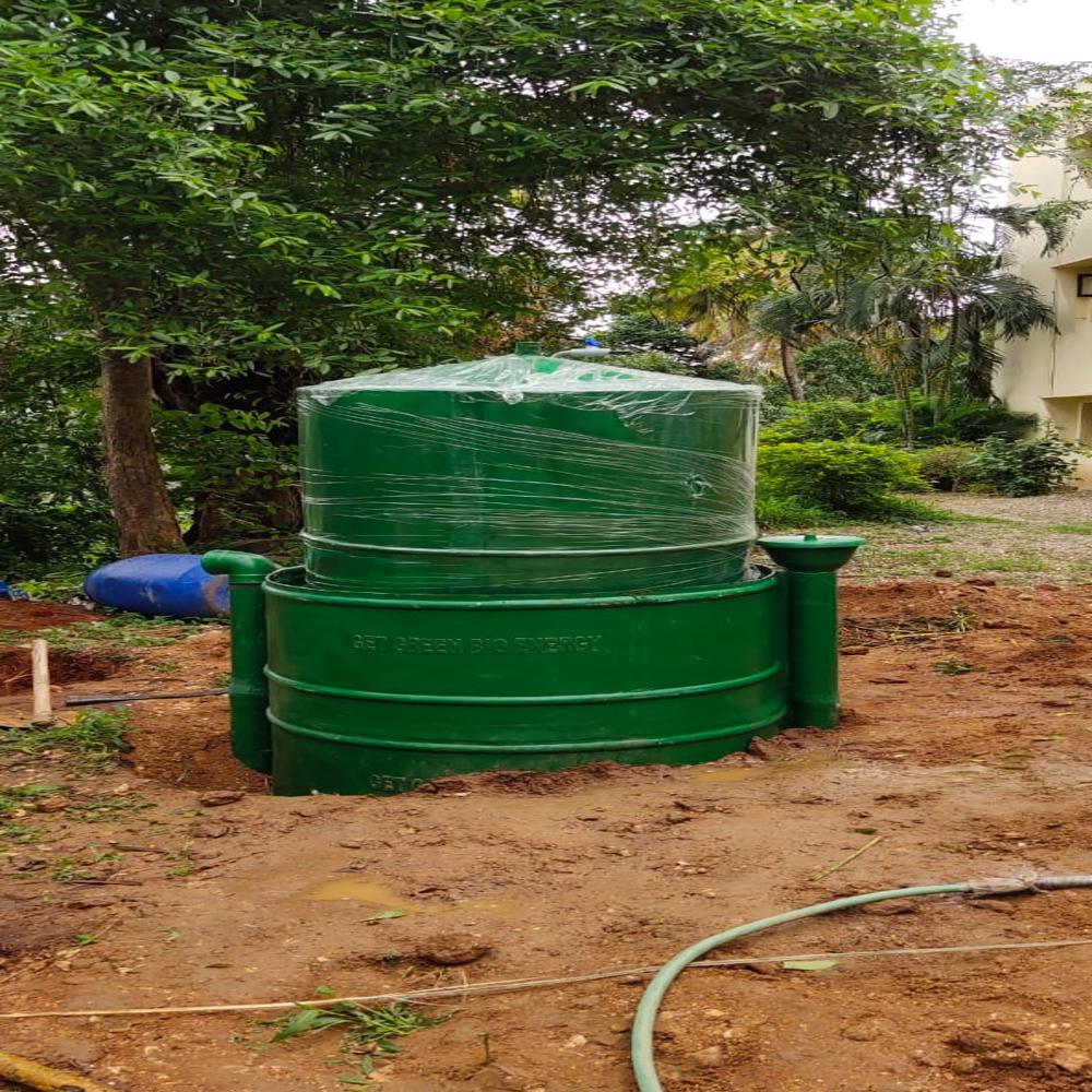 1.5 cubic meter Portable Domestic Biogas Plant