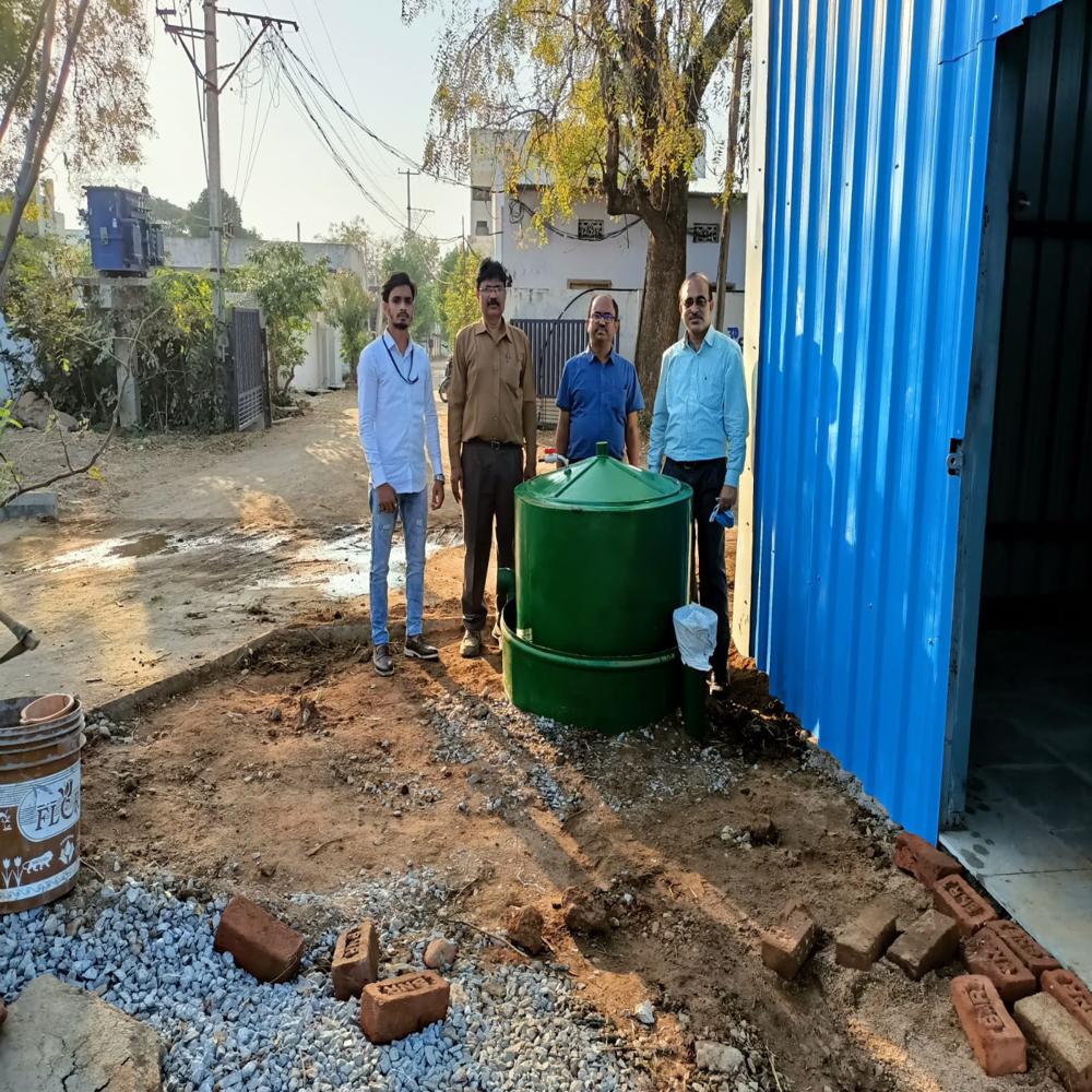 2 Cubic Meter Biogas Plant