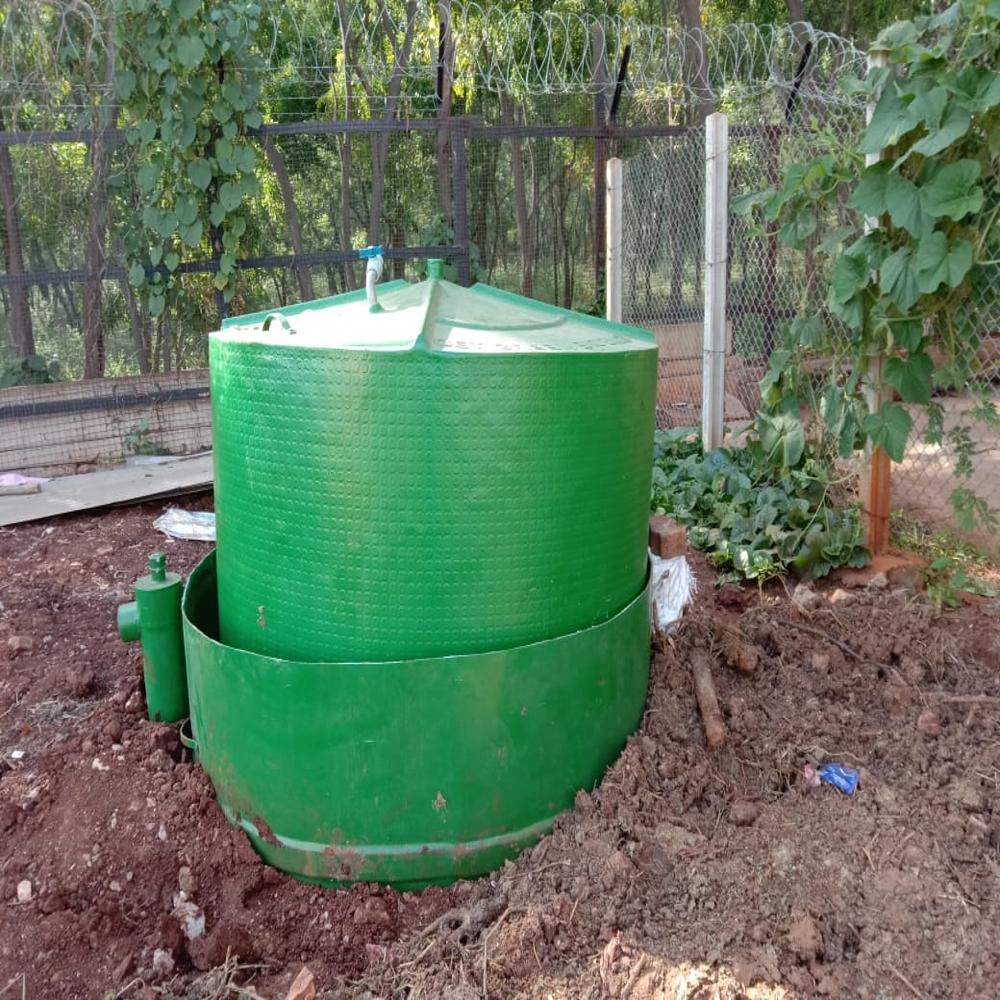 4.5 cubic meter biogas plant for Institutions and Farms