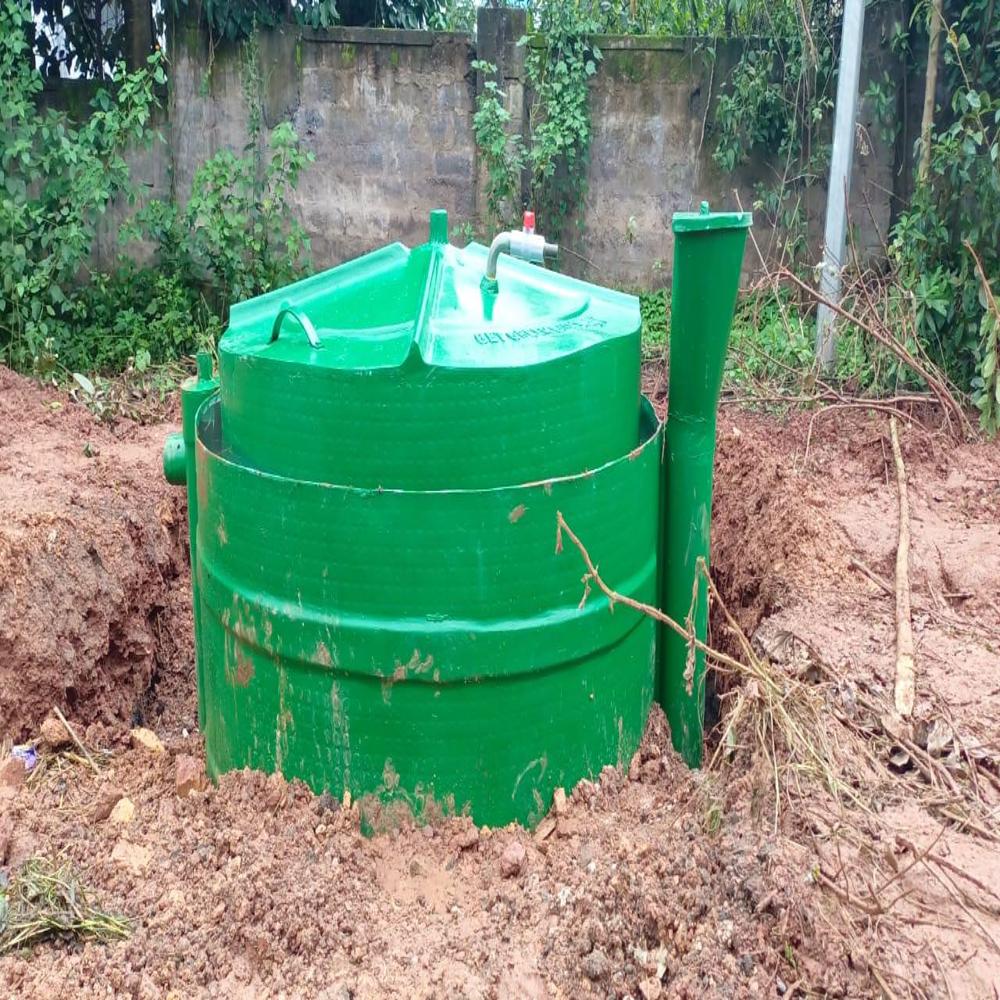 4.5 cubic meter biogas plant for Institutions and Farms