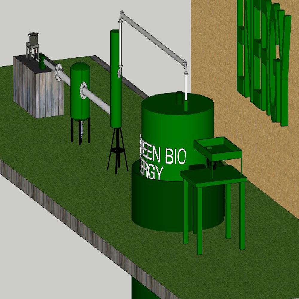 7.5 Cubic Meter Biogas Plant For Resorts, Industries and Institutions