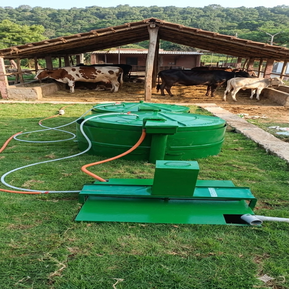 20 cubic meter biogas plant for 160 kgs food waste