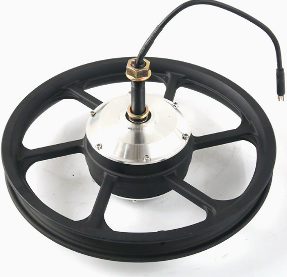 12-inch Scooter Motor Parts, Brushless DC Electric Motor, Two-wheel Motor, OEM Wholesale Available