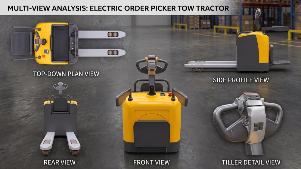 Battery Operated Electric Order Picker