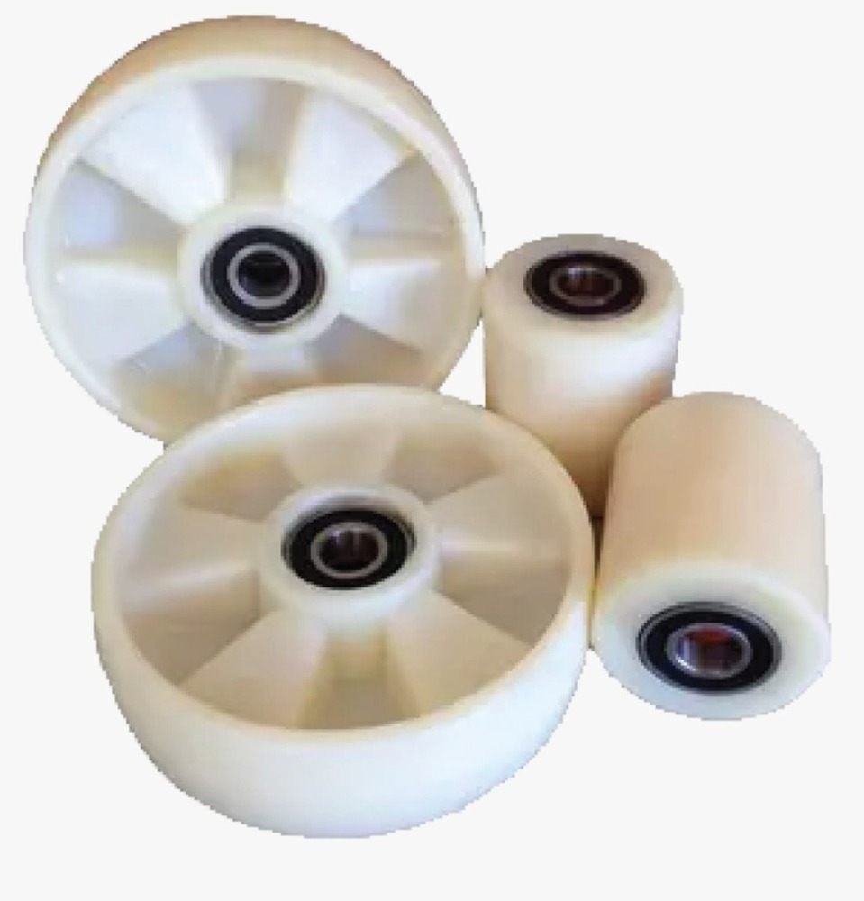 White Nylon Wheels