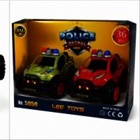 36  PCS Police Patrol Car