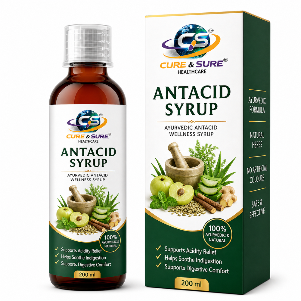 Ayurvedic Antacid Syrup Third Party Manufacturing