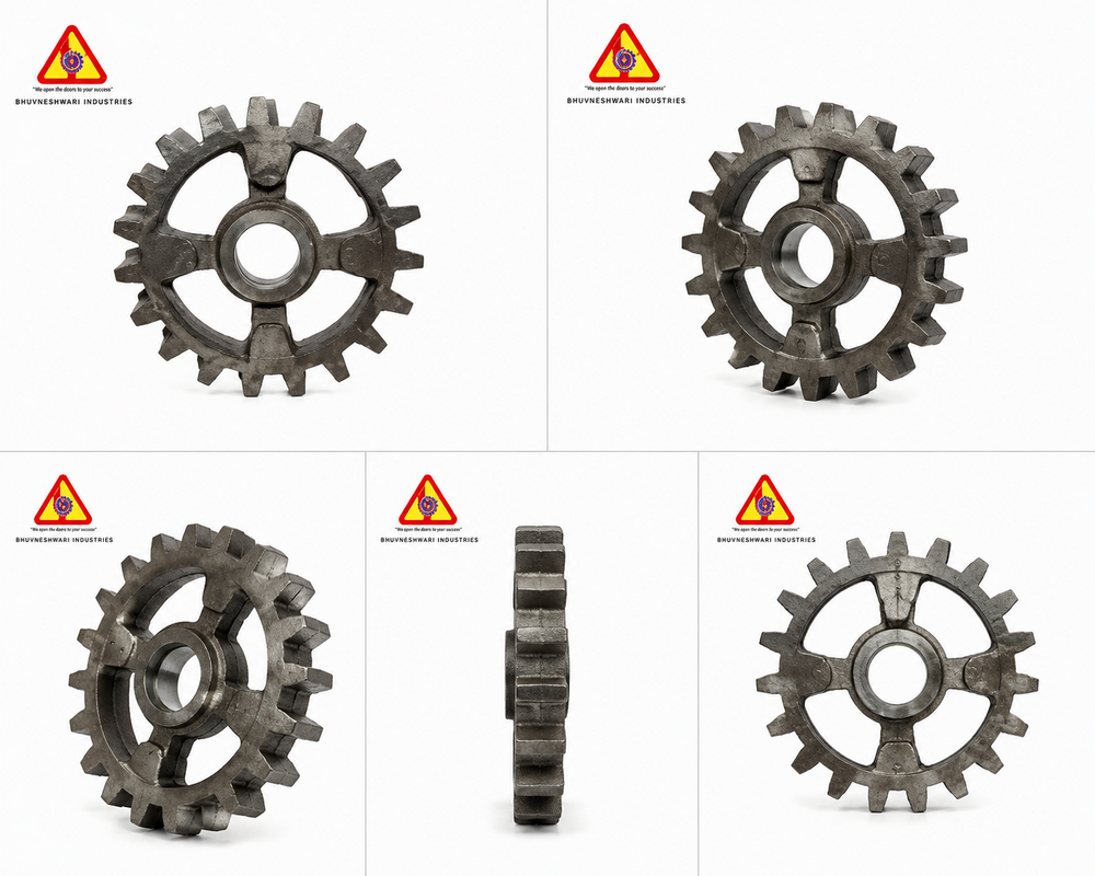 Casting Wheel For Gear Box - Color: Grey