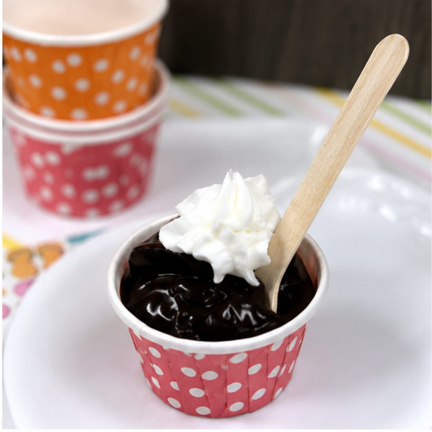 Wooden Ice Cream Disposable  Spoon