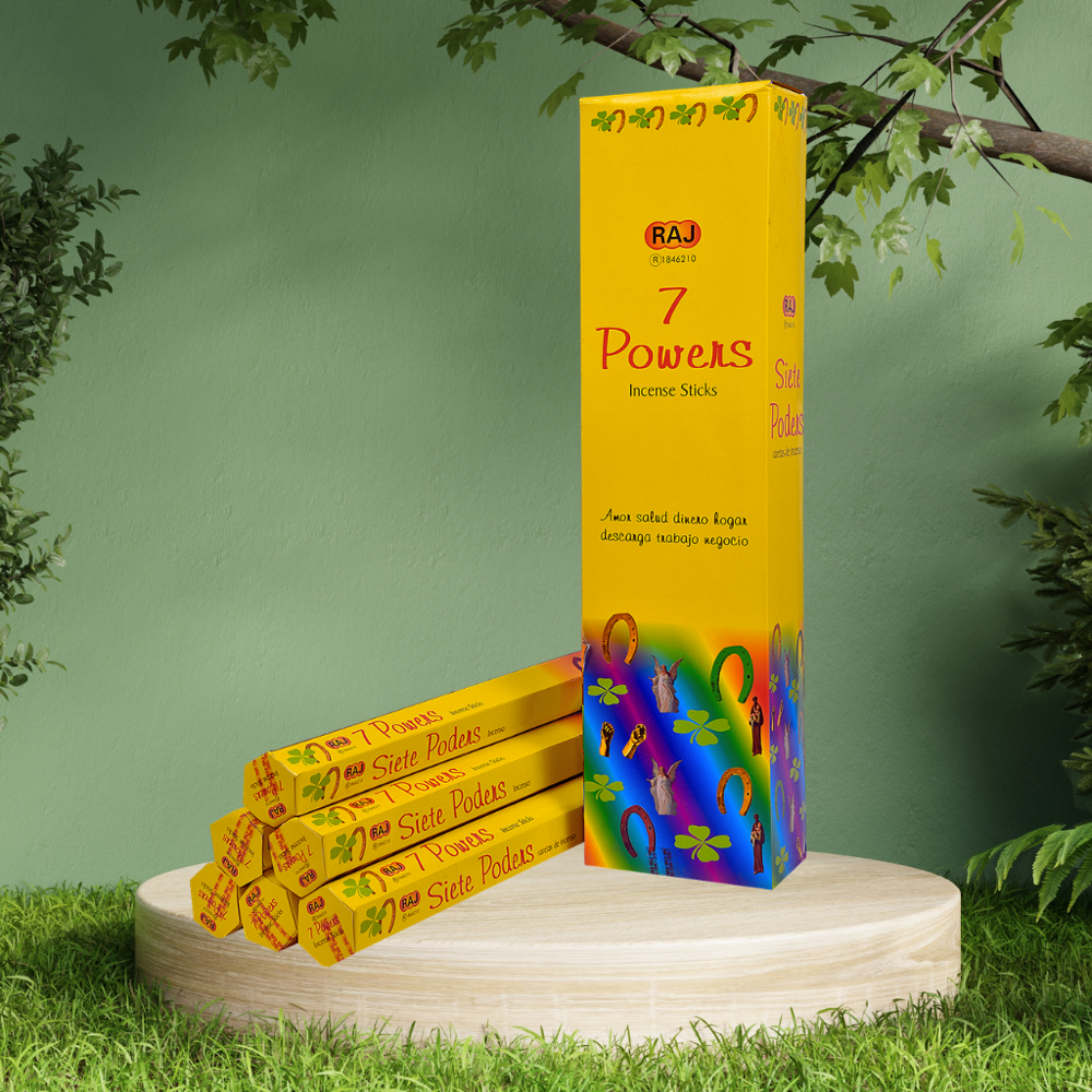 7 Power Tall Hexagon Incense Sticks 