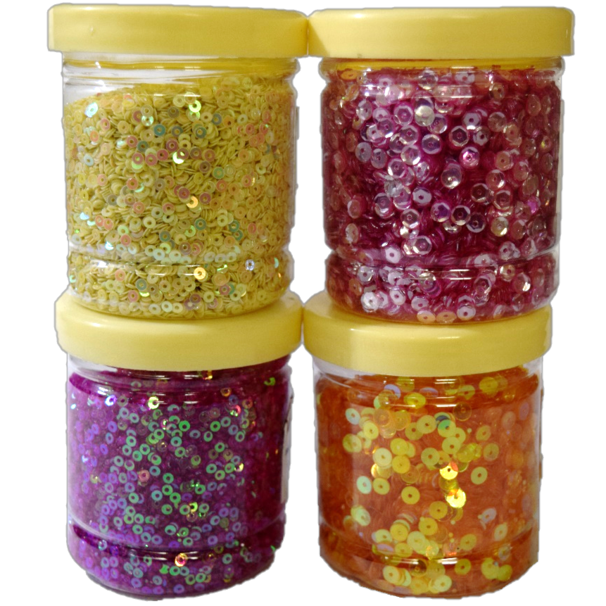 Curved Round Sequins