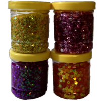 Curved Round Sequins