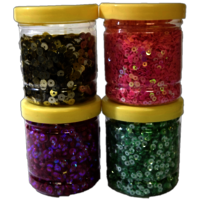 Curved Round Sequins