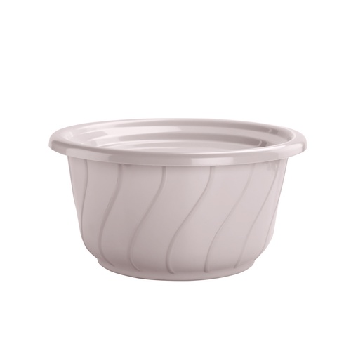 Spiral Tub With Lid 6.85 Ltrs - Color: Crystal Ivory