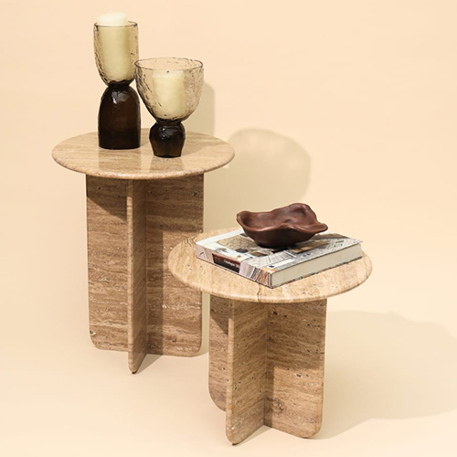 Terventine Marble Table Set