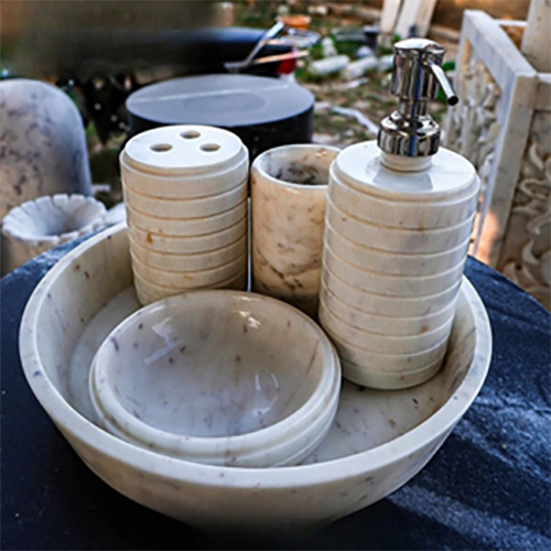 Marble Bathroom Set
