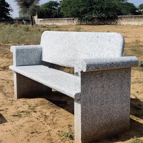 Marble Garden Bench