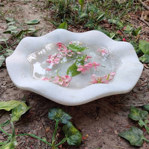 Marble Bird Bath