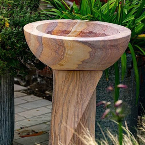 Marble Bird Bath