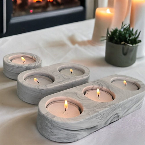 Marble Candle Holder