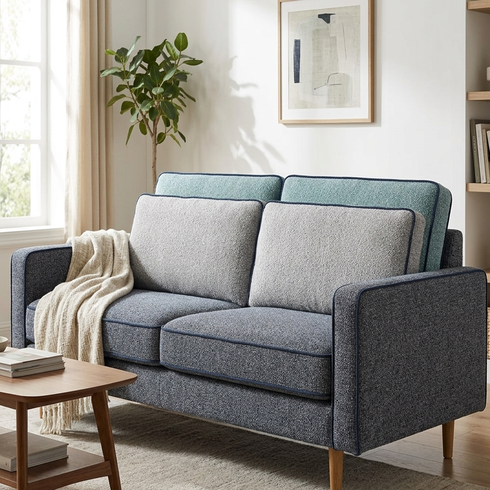 Boucle Sofa Fabric - Attributes: Washable