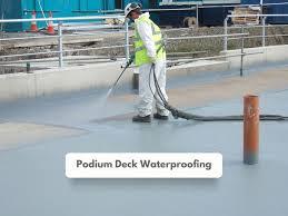 Podium Deck Waterproofing
