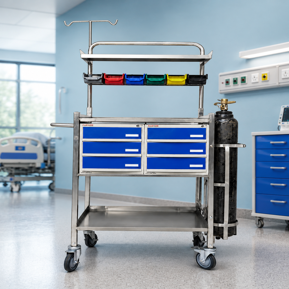 Crash Cart Trolley
