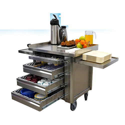 Tea Snack Service Trolley
