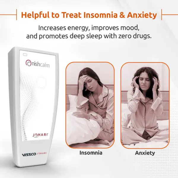Vissco Johari NishCalm CES Technology Sleep Inducing & Relaxation Device