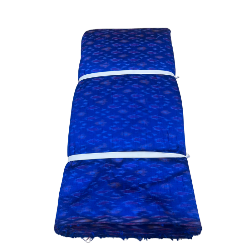 Mulberry ikkat silk fabric