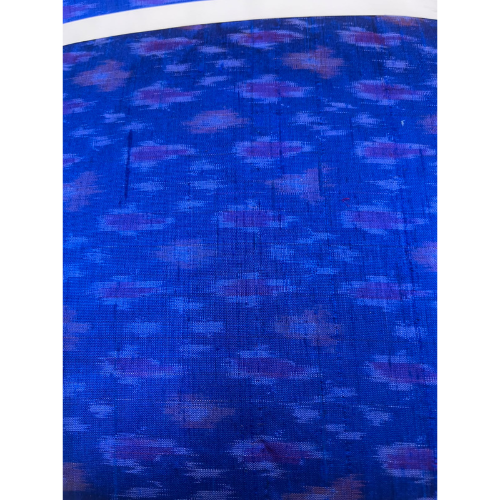 Mulberry ikkat silk fabric