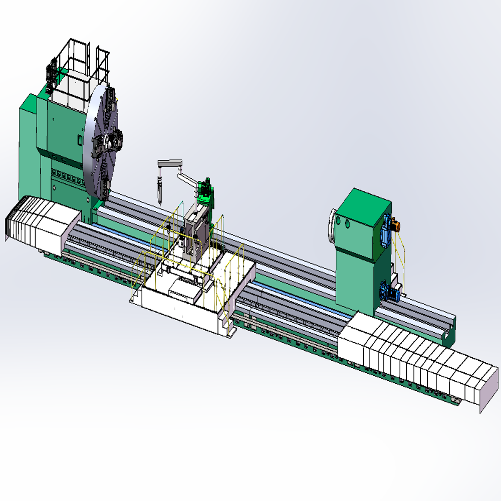 CNC Heavy-Duty Horizontal Lathe