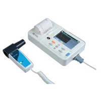 Ds-300 Digital Spirometry System - Medical-grade Plastic, 185x160x60 Mm, 5.6-inch Color Lcd | Portable, Automatic Calibration, Real-time Data Display, Usb Connectivity