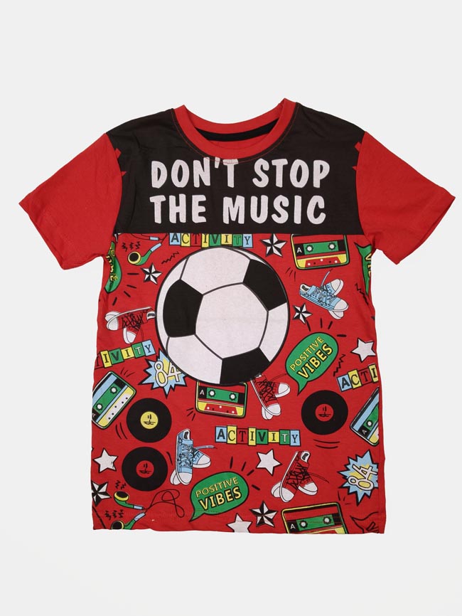 B16630 | REDTAG Boys Printed T-Shirts Assorted