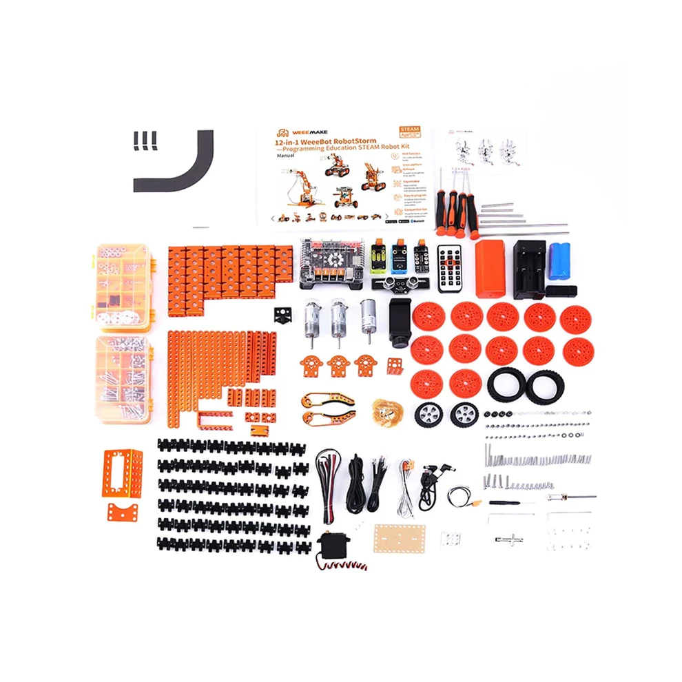 Weeemake 12 in 1 WeeeBot RobotStorm STEAM Robot Kit