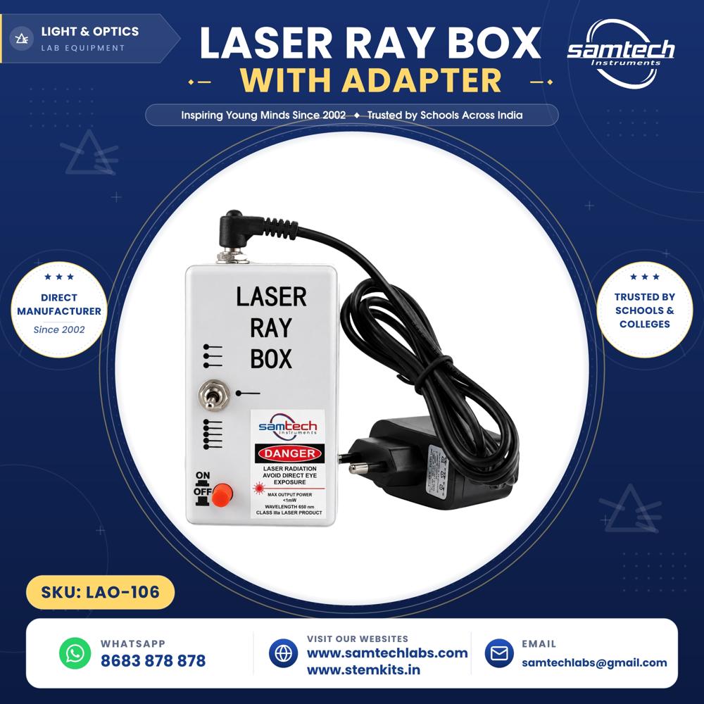 Laser Ray Box With Adapter