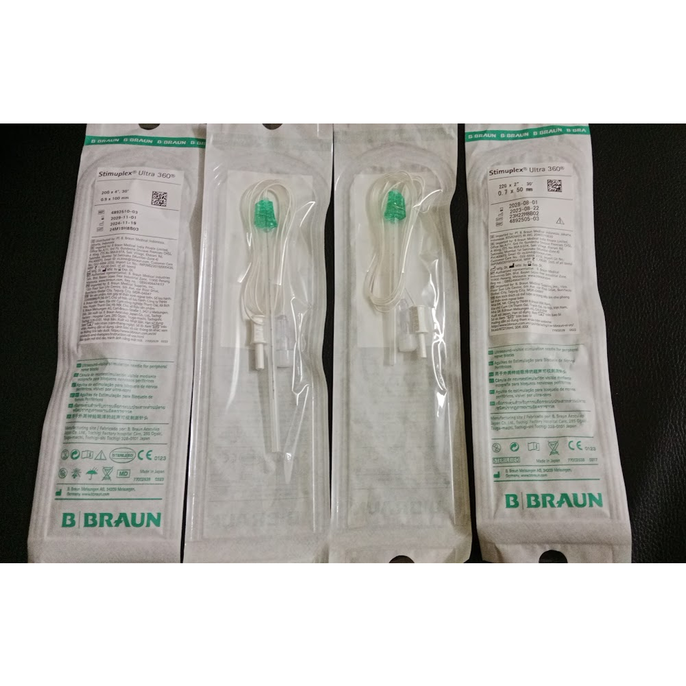 B Braun Stimuplex Ultra 360 Insulated Echogenic Needle Stimuplex Ultra 360