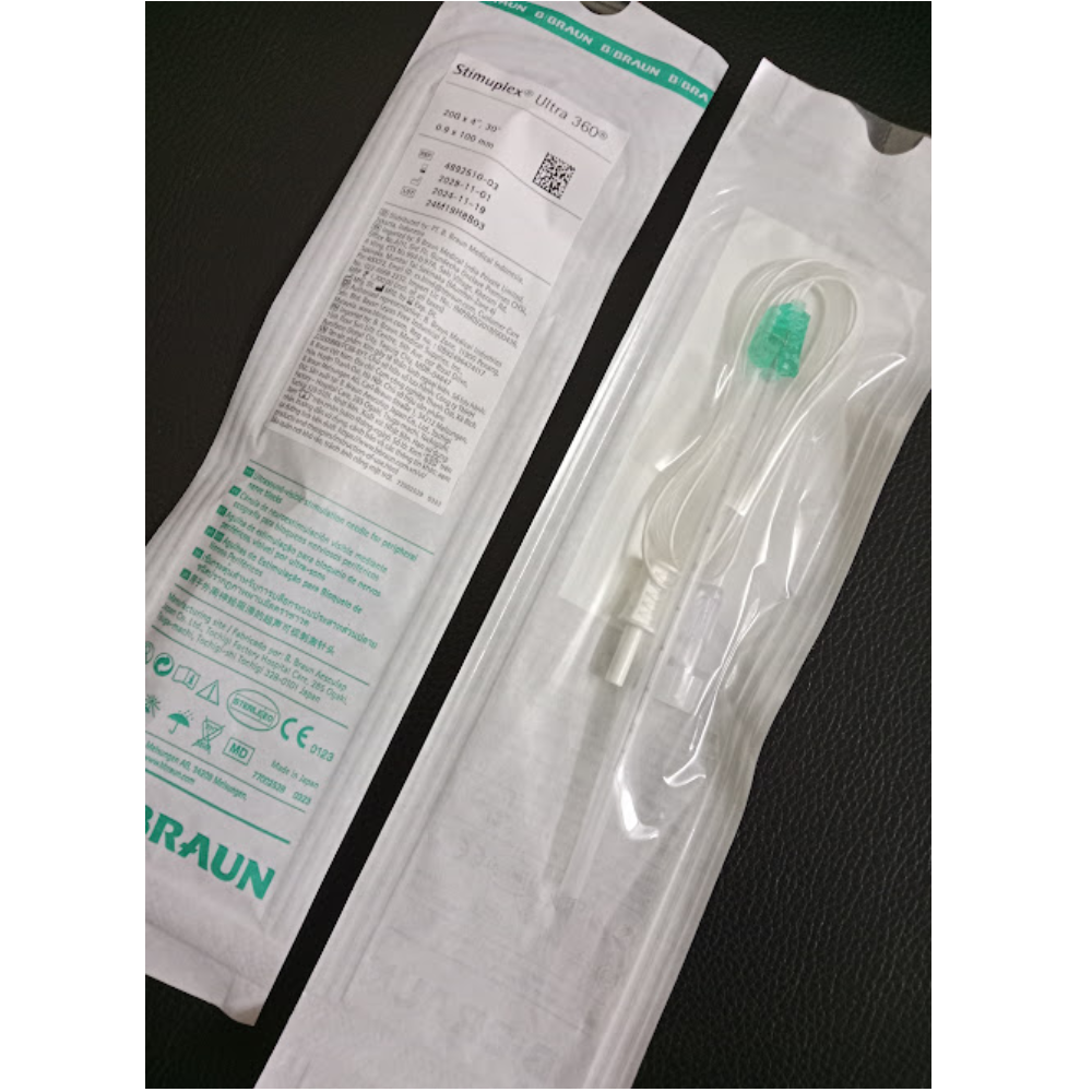 B Braun Stimuplex Ultra 360 Insulated Echogenic Needle Stimuplex Ultra 360