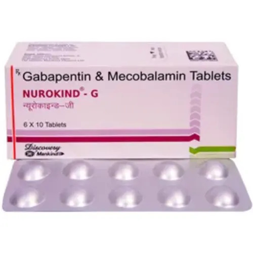 Nurokind-G Gabapentin Methylcobalamin Tablet, Neuropathic Pain Treatment Medicine