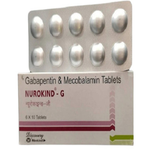 Nurokind-G Gabapentin Methylcobalamin Tablet, Neuropathic Pain Treatment Medicine