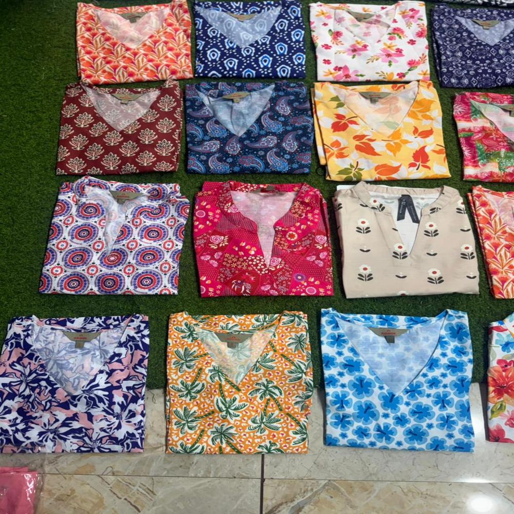 GIRLS TOP,TUNIC,FANCY TRENDING SHORT COTTON KURTI