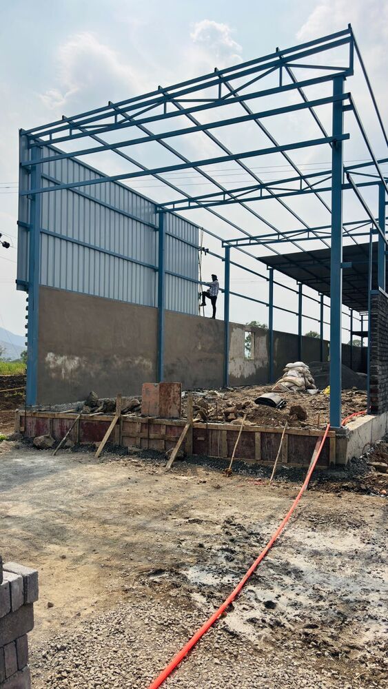 RCC And Civil Construction Of Industrial Shed