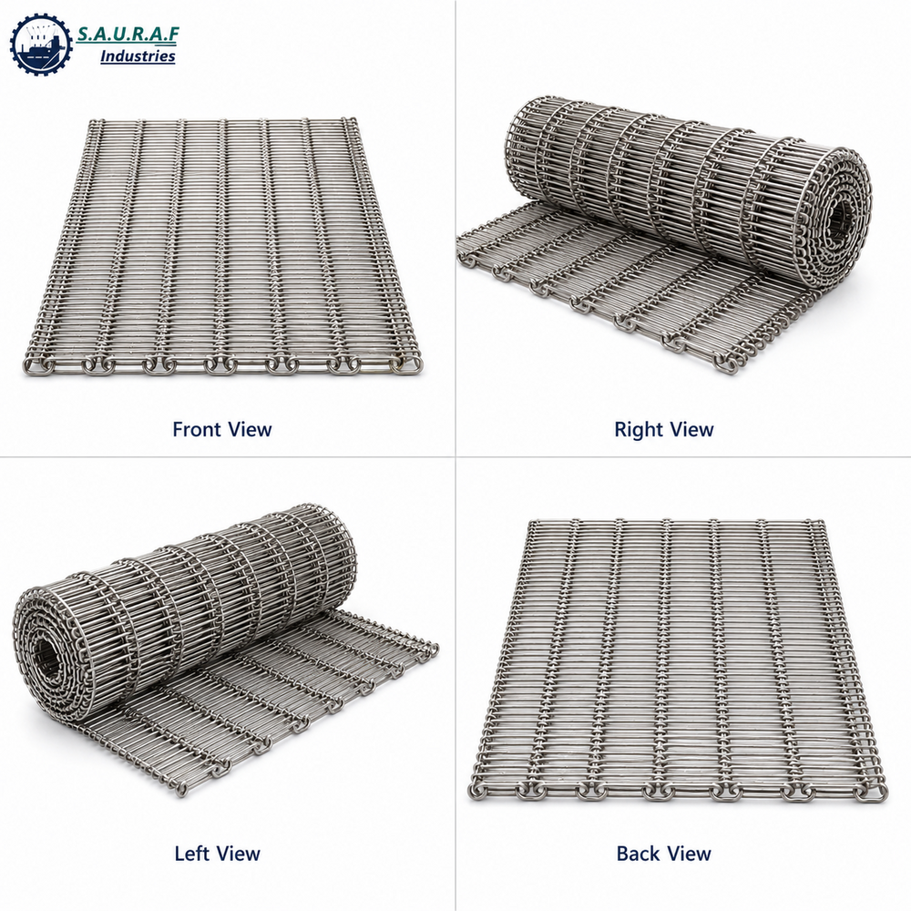 Stainless steel wire conveyor belt for Battering machine