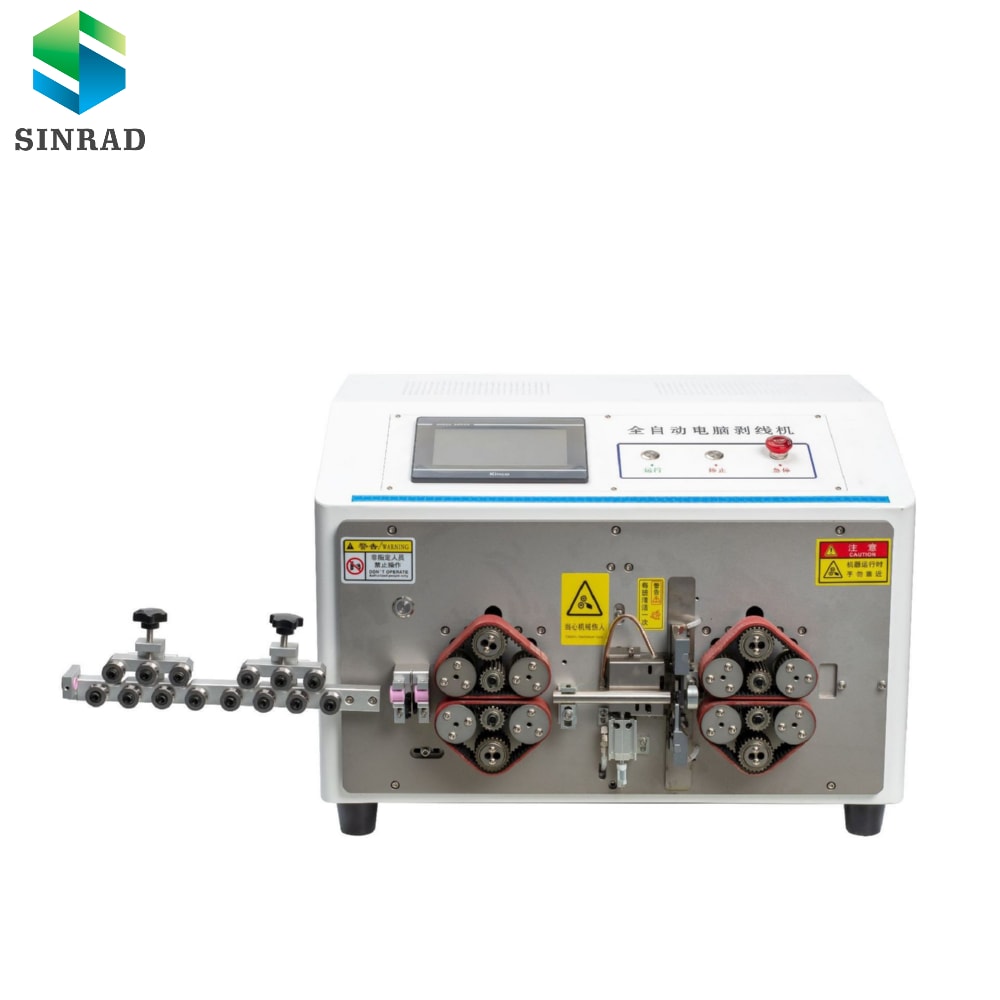 Automatic Multi-Core Sheathed Cable Stripping and Cutting Machine Power Cord Processing Equipment Belt Feeding