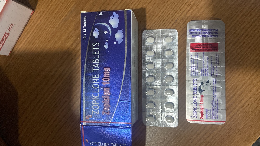 Zopisign 10MG Zopiclone Tablets
