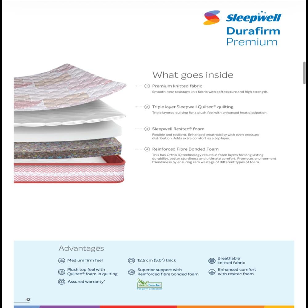 Sleepwell mattress